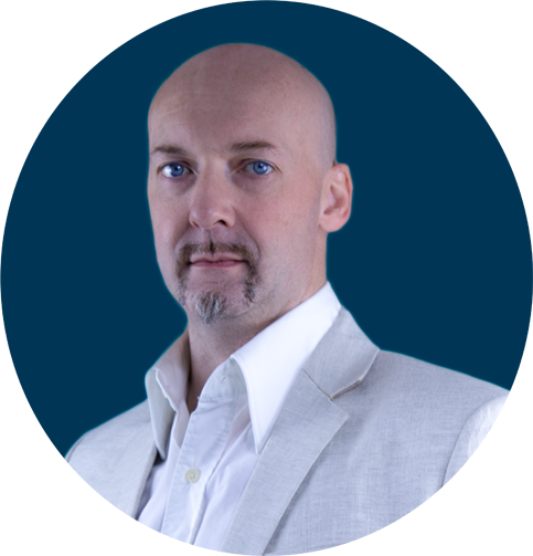 Portrait of Björn Seiler, founder of MediMotive